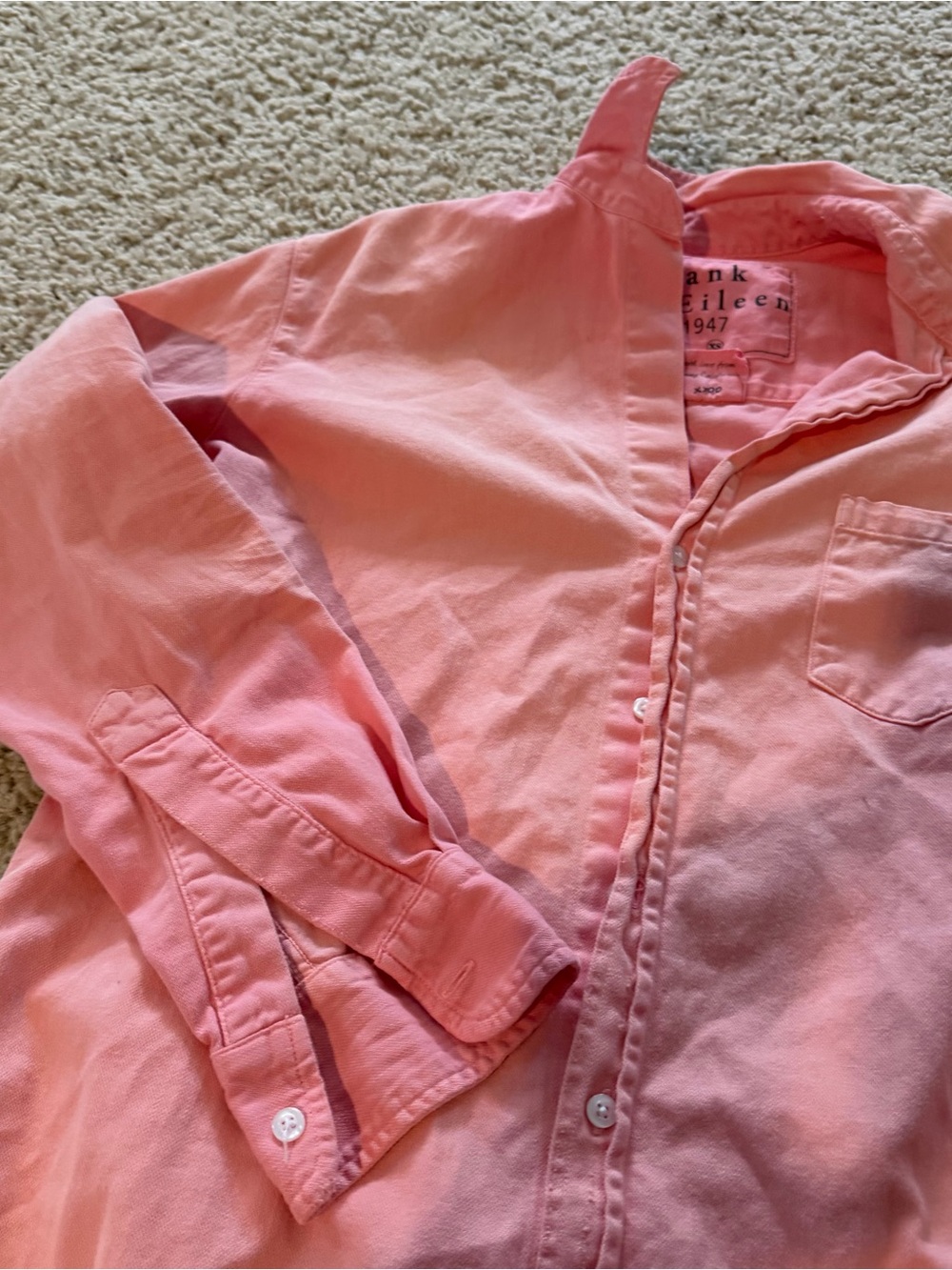 Frank & Eileen
Mary Classic Shirtdress - Sunset - Picture 6 of 8